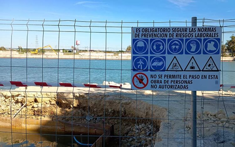 Estado de la obra a principios de abril / FOTO: DBC