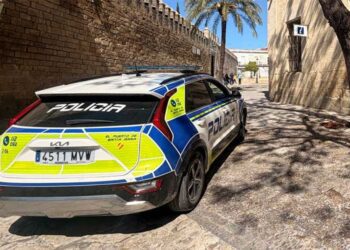 Patrullando por el centro / FOTO: Ayto.