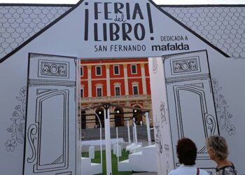 Detalle de la portada de la Feria del Libro de 2025 / FOTO: DBC