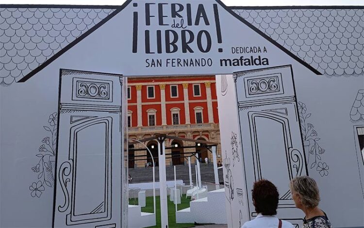 Detalle de la portada de la Feria del Libro de 2025 / FOTO: DBC