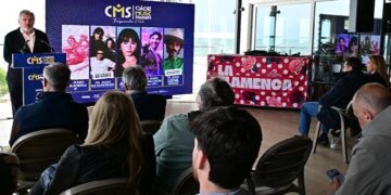 Intervención de Vizcaíno en la presentación del ciclo / FOTO: Eulogio García