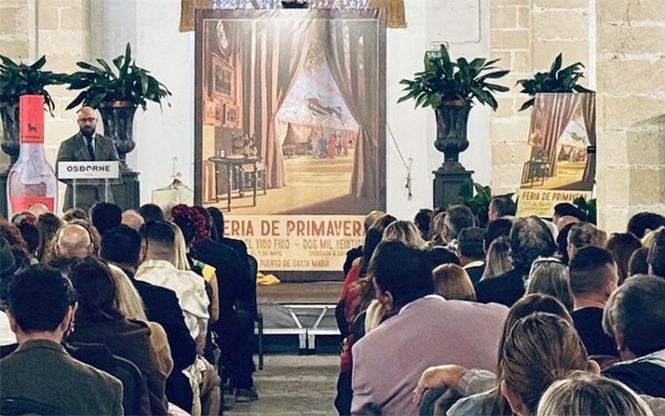 En la presentación del cartel de la Feria de El Puerto / FOTO: Ayto.