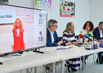 Presentando la Memoria de Actividad 2025 / FOTO: Eulogio García