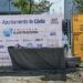 Durante la colocación de la primera piedra / FOTO: Eulogio García