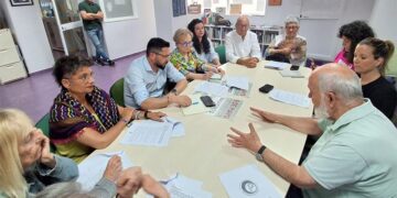 Reunión de representantes de la plataforma / FOTO: Podemos