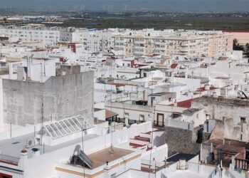 Desde una azotea del centro de San Fernando / FOTO: DBC