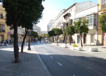 Una de las calles reurbanizadas del centro jerezano / FOTO: DBC