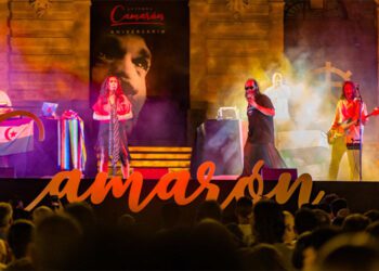 Un momento del concierto de Califato 3/4 en julio de 2025 / FOTO: Ayto,