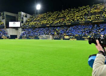 Ambiente en las gradas en un partido de la primera vuelta / FOTO: Eulogio García
