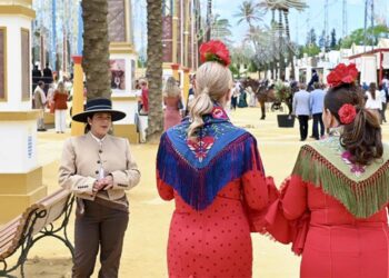 Mañana de feria en el real de González Hontoria / FOTO: Ayto.
