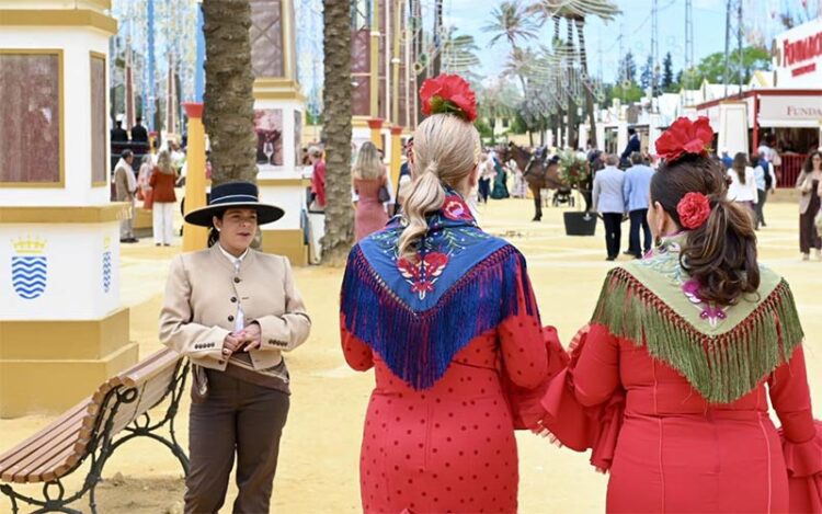 Mañana de feria en el real de González Hontoria / FOTO: Ayto.