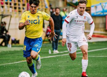 El canterano Juan Díaz, MVP del partido / FOTO: Cádiz CF