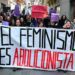 Una pasada marcha abolicionista en Cádiz por el 8-M / FOTO: Eulogio García