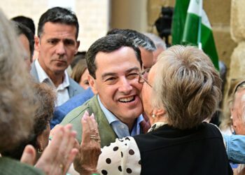 Baño de masas entre militantes / FOTO: Eulogio García