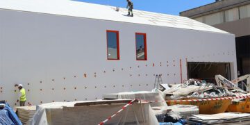 Avanza la obra del nuevo centro cultural / FOTO: Ayto.