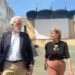 Muñoz y García-Pelayo paseando por el espacio público a potenciar / FOTO: Ayto.