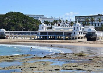 El emblemático Balneario en La Caleta / FOTO: Eulogio García