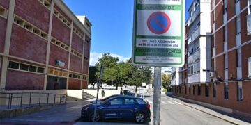 Señal de zona verde en Loreto / FOTO: Eulogio García