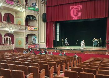 Cuando este teatro se queda vacío... / FOTO: DBC