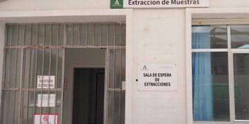 Acceso a la unidad de Extracciones / FOTO: CCOO