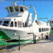 Varios de los catamaranes atracados en la terminal portuense / FOTO: DBC
