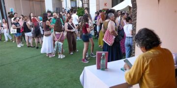 Ambiente en el Baluarte durante la Feria de 2025 / FOTO: Ayto.