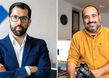 Romero y Toro, los autores, en fotos cedidas por la APC