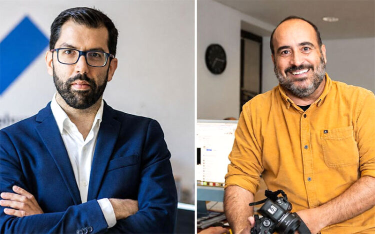Romero y Toro, los autores, en fotos cedidas por la APC