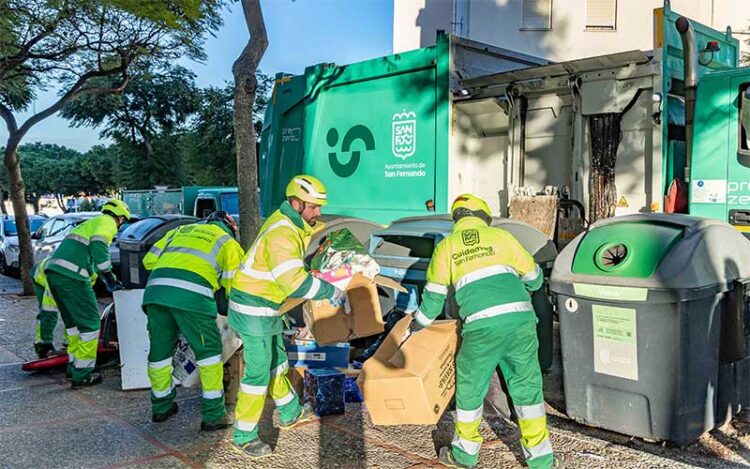 Operativo especial tras un día de Reyes / FOTO: Ayto.