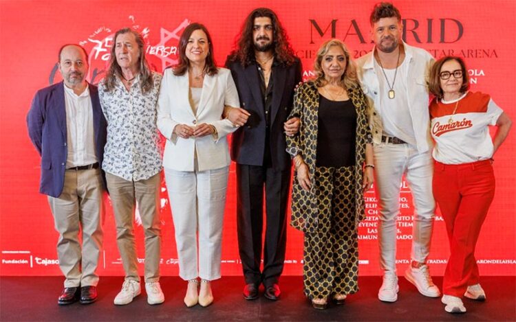 Uno de los posados en la presentación del evento en Madrid / FOTO: Ayto.