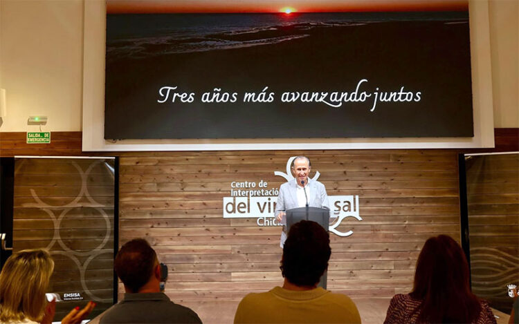 El alcalde presumiendo de gestión / FOTO: Ayto.