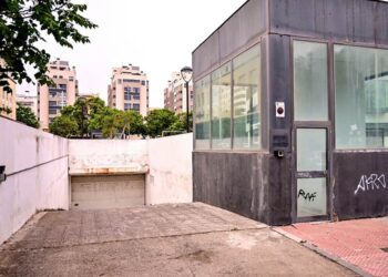 Acceso al parking hasta ahora inutilizado / FOTO: Eulogio García