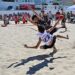 El balonmano playa estrenando la temporada del Cádiz Arena / FOTO: Eulogio García