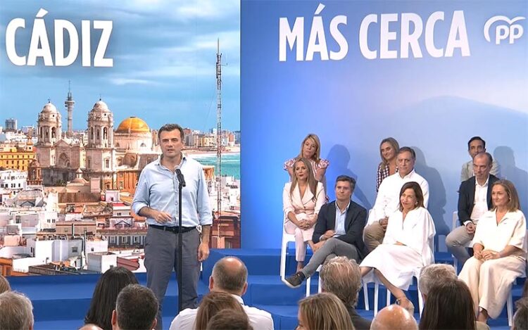 Un momento del acto del PP en Galicia / FOTO: PP
