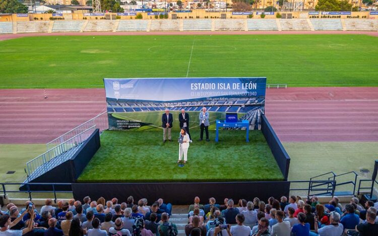 Un momento del acto de inicio de obra / FOTO: Ayto.