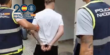 Una de las detenciones relacionadas con las peleas / FOTO: Policía Nacional