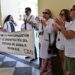 La enésima concentración a las puertas del Ayuntamiento / FOTO: Eulogio García