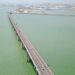 Vista aérea del puente Carranza / FOTO: Ministerio de Transportes