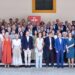 Posado protocolario del encuentro junto a la reina / FOTO: Casa Real