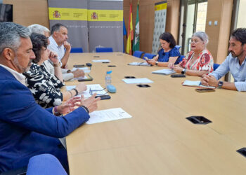 Un momento de la reunión / FOTO: Subdelegación