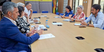 Un momento de la reunión / FOTO: Subdelegación