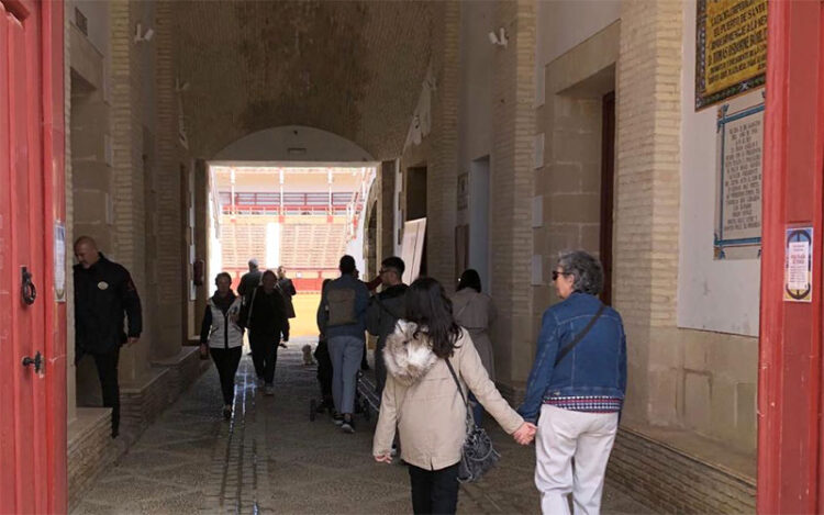 Una pasada jornada de puertas abiertas al coso taurino / FOTO: Ayto.