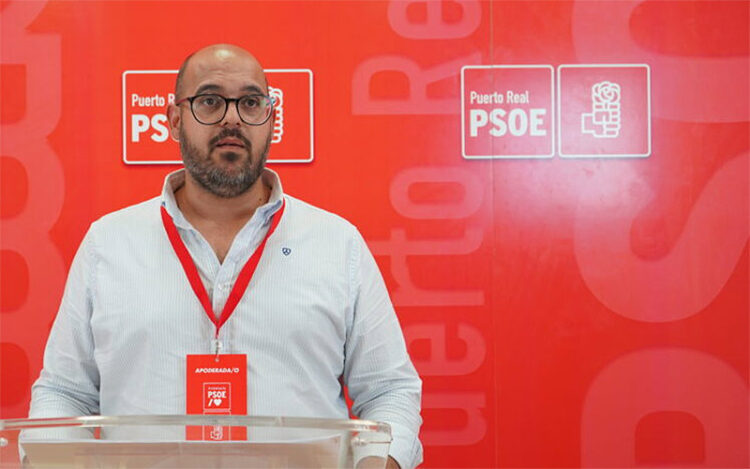 Salguero en una pasada comparecencia / FOTO: PSOE