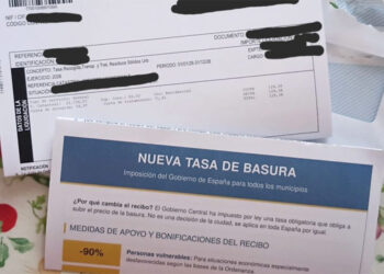 Detalle de la notificación que están recibiendo los contribuyentes jerezanos / FOTO: Ganemos