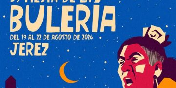 Detalle del cartel de la Fiesta de la Bulería 2026