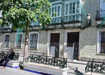 Las dos fincas de Mina a la espera de las obras / FOTO: Eulogio García