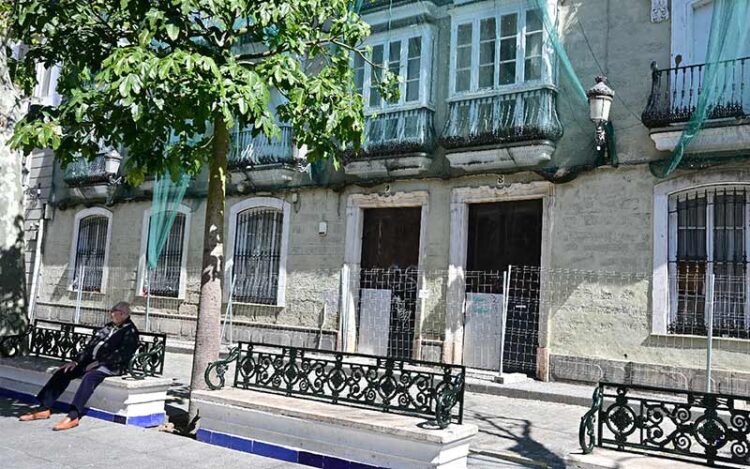 Las dos fincas de Mina a la espera de las obras / FOTO: Eulogio García