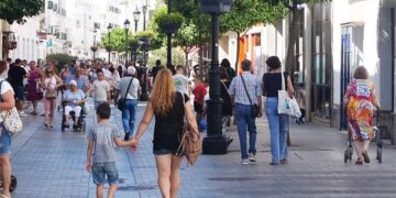 Una mañana en el centro chiclanero / FOTO: Ayto.