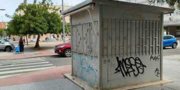 Uno de los kioscos que tienen sus días contados / FOTO: Eulogio García