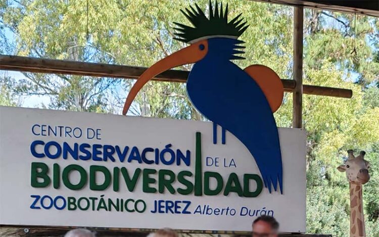 Imagen identificativa del zoo jerezano / FOTO: Ayto.